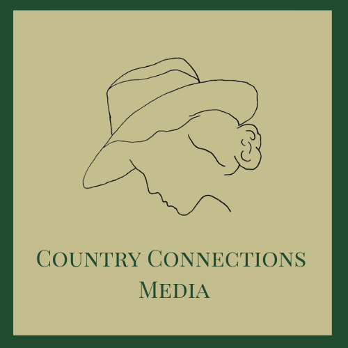 woman in cowboy hat drawing logo rural regional